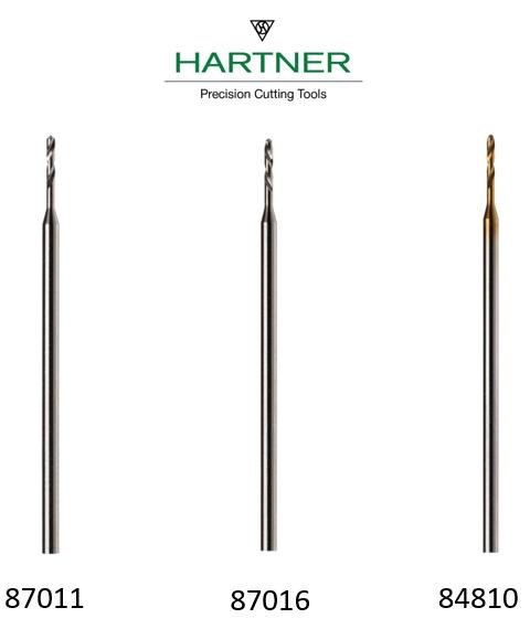 Mũi khoan nhỏ sắt thép 84810 Micro drill Hartner