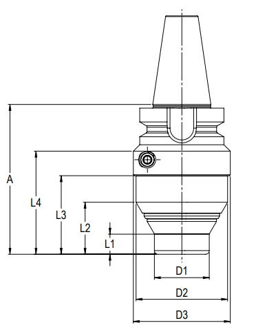 Đầu kẹp CNC chuyên dụng.