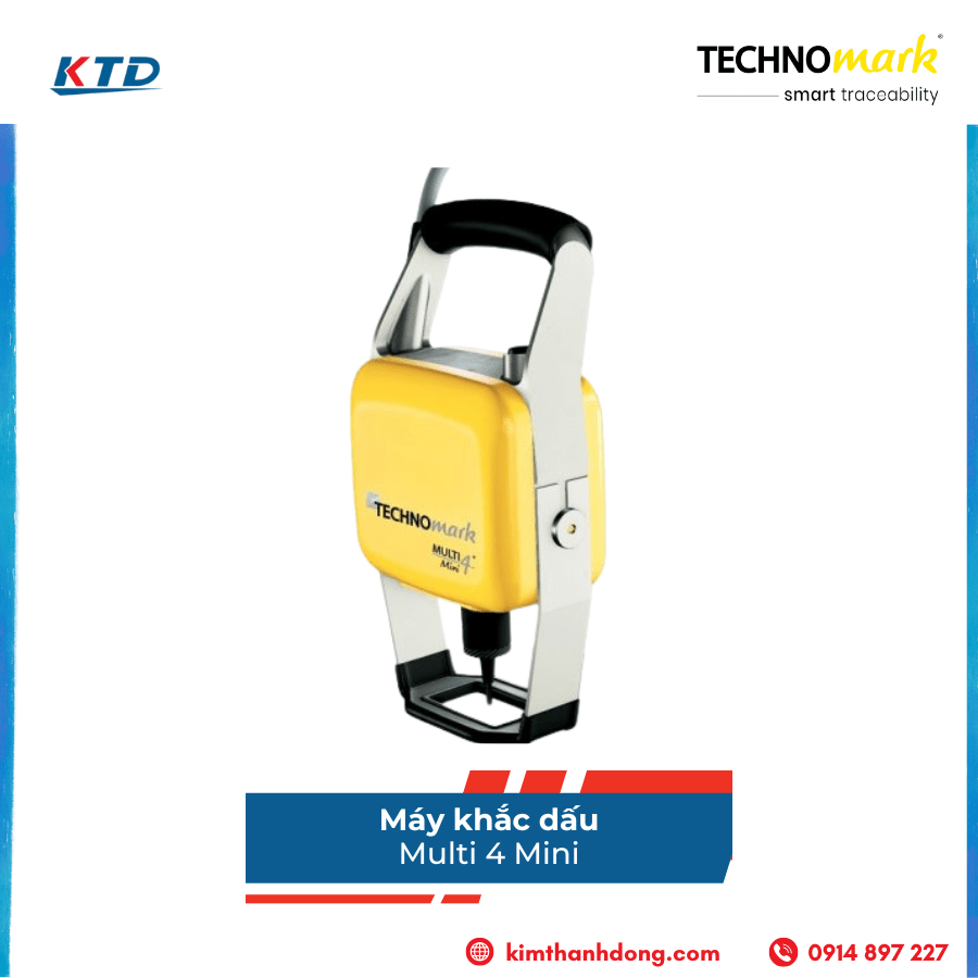 Máy khắc dấu TechnoMark Multi-4 Min