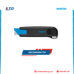 MARTOR Safety Knife – The Best Safety Knife for Manufacturing and Retail | Kim Thanh Dong - KIM THANH DONG - Thiết bị công nghiệp Vũng Tàu Martor SECUNORM 175 safety knife – compact auto-retractable safety knife for manufacturing and retail